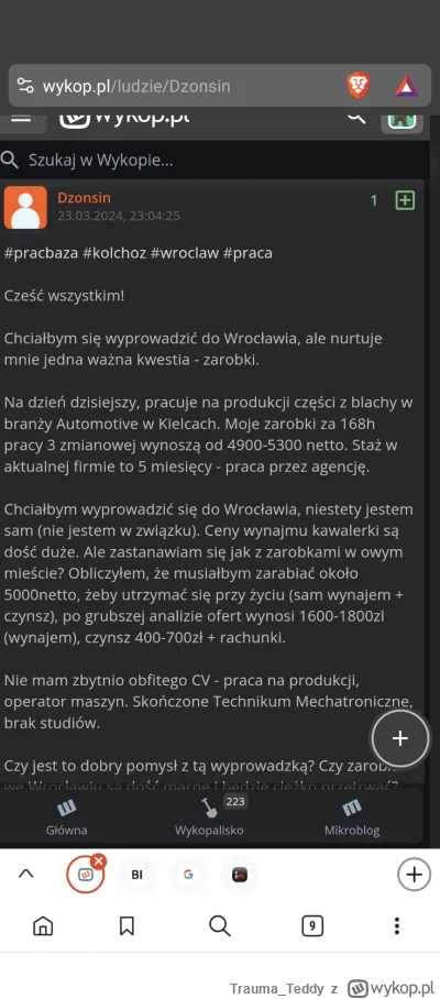 Trauma_Teddy - @Dzonsin: a mówią, że w Polsce nie można szybko dojść do dużych pienię...
