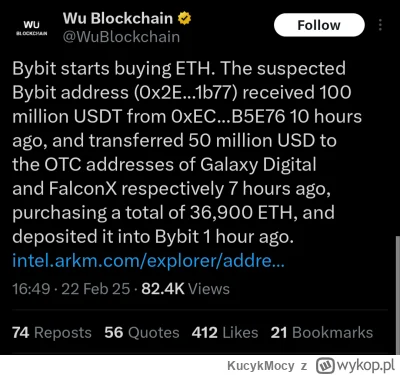 KucykMocy - #kryptowaluty #bitcoin
Hmm