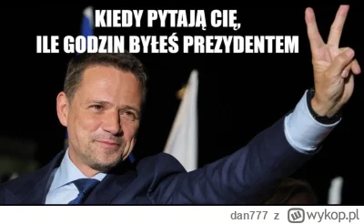 dan777 - #wybory 
Witamy Cię Rafale na tagu #przegryw. Miło że do nas dołączyłeś.