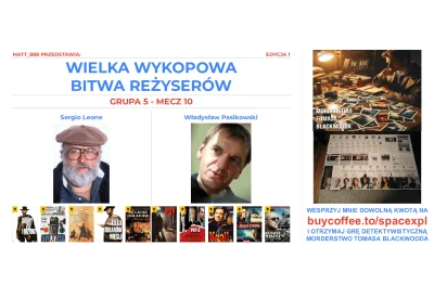 Matt_888 - WIELKA WYKOPOWA BITWA REŻYSERÓW - EDYCJA 1!

Tag do obserwacji lub czarnol...