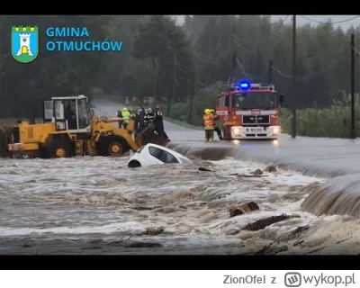 ZionOfel - Ile Strażaki z OSP dostaną plusików za uratowanie mało roztropnej pani, pr...