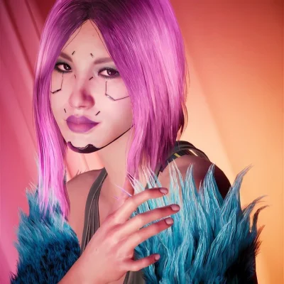 serniczekwiedensky - Dla mnie najładniejsza z damskich postaci #cyberpunk