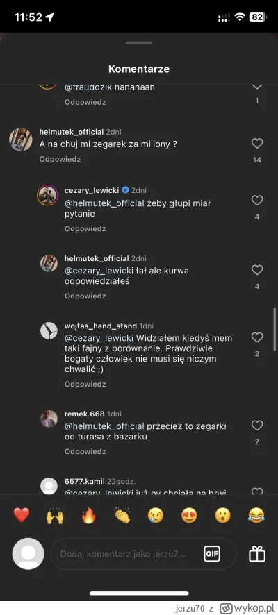 jerzu70 - Nieźle tam w komentarzach pocisneli Lewickiemu 

https://www.instagram.com/...