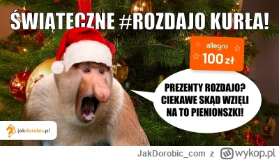 JakDorobiccom - Halo, halo, przyszła pora na piątkowe #rozdajo świąteczne! Do zdobyci...