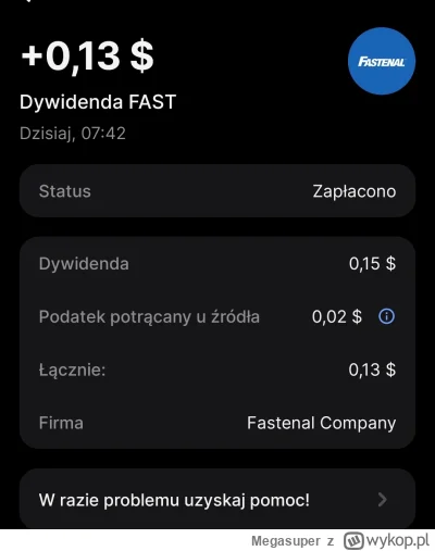 Megasuper - Nic nie robię a kasa sama się zarabia ( ͡º ͜ʖ͡º) #gielda #inwestycje