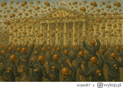 sopel87 - @troglodyta_erudyta: górnicy grzybów, gdy dowiedzieli się, że w tym roku ni...