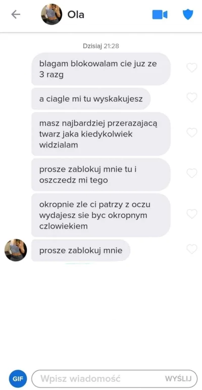 Cholibken_goodnt - #blackpill #tinder

Najgorsze co może powiedzieć to "nie", eh...