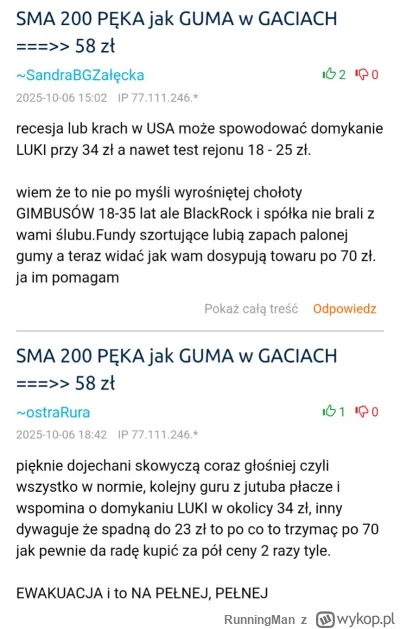 RunningMan - Psychiatryk na bankierze jak zwykle w formie XD

#gielda #meczennicyxtb