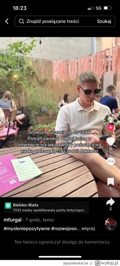 jajuznieskacze - Ciekawe ile więcej od lekarzy zarabia jak pod postem 15 lajków i 480...