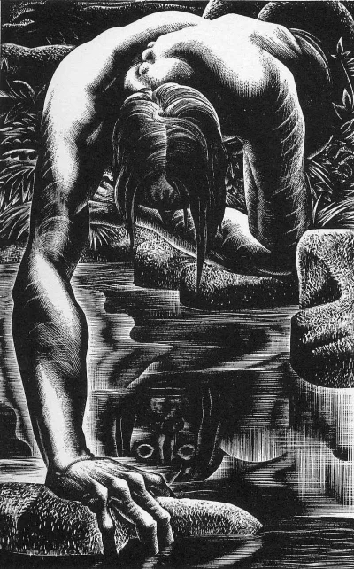 GARN - #sztuka #art #ilustracja #drzeworyt autor: Lynd Ward | Frankenstein - Mary She...