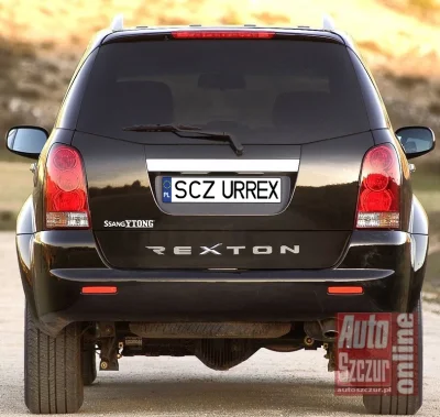supertadek - SsangYtong Rexton - samochód osobowy typu RAT klasy najgodniejszej, a na...