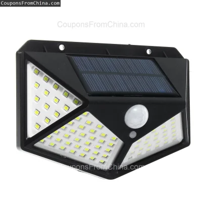 n____S - ❗ 100 LED Solar Power Waterproof IP65 PIR Motion Sensor Light
〽️ Cena: 4.99 ...