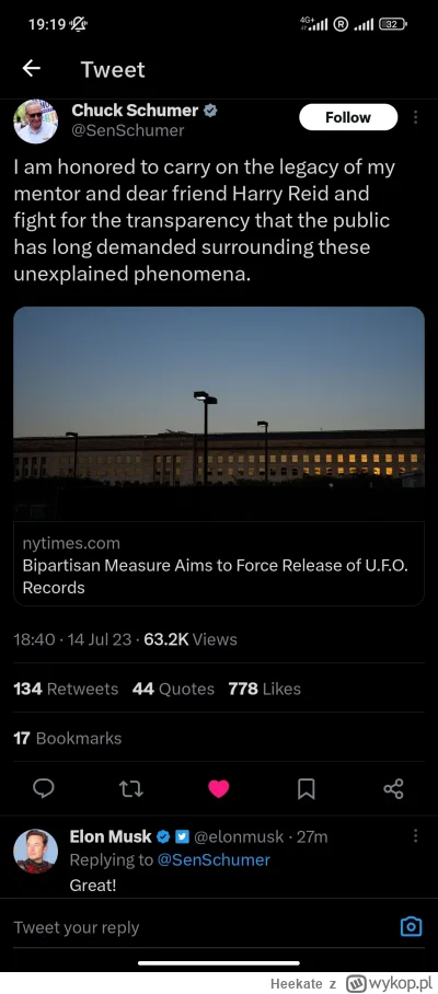 Heekate - #elonmusk witam w grze ( ͡° ͜ʖ ͡°)

#ufo #uap