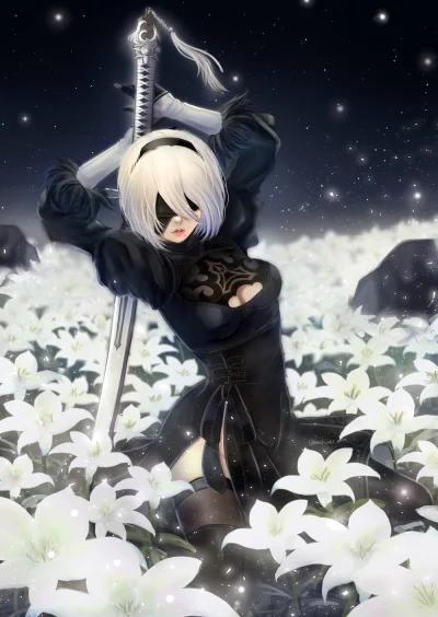 Streiter - #randomanimeshit #nier #nierautomata #yorha2b #anime #