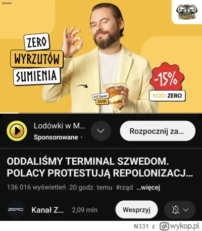 N331 - Reserach? A komu to potrzebne. Przeczytać narrację PiS. Zero wyrzutów sumienia...