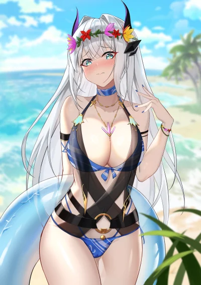 KsyzPhobos - #nora #toweroffantasy #anime #randomanimeshit #swimsuit #oppai