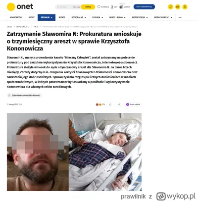 prawilnik - Ja nie mogę się doczekać nagłówków w mainstreamowych mediach o zatrzymani...