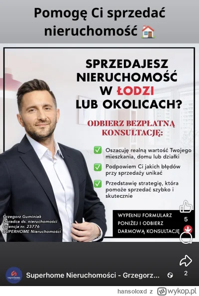 hansoloxd - O co chodzi z tymi agentami nieruchomości ze pokazują swoje mordy, cieszą...