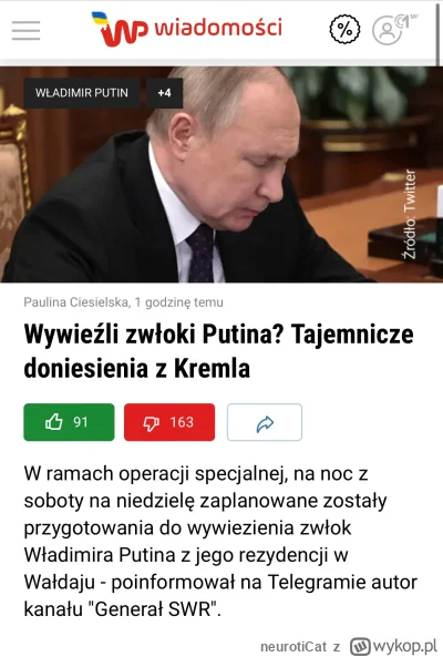 neurotiCat - Dlaczego polskie media wciąż to sobie robią?

#polska #rosja #wojna #pro...