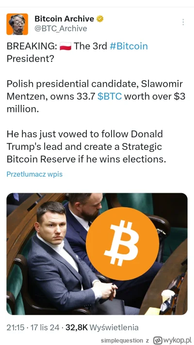 simplequestion - #kryptowaluty #bitcoin