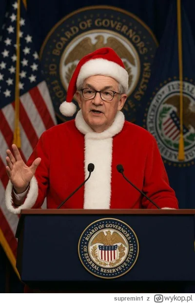 supremin1 - #gielda zaczynamy rajd świętego Mikołaja?
Ho ho ho 
Good afternoon:p