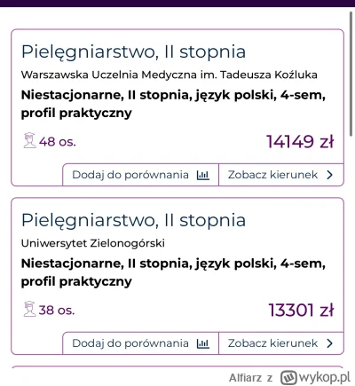 Alfiarz - drugi stopień