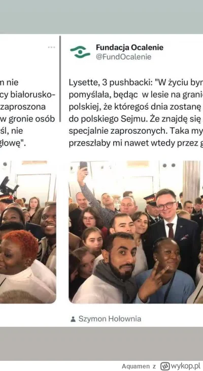 A.....n - Rosja pcha nam przez płot nielegalnych imigrantów ---->nasi żołnierze cofaj...