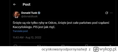 ocynkowanyodpornynahejt - @spajker: ktoś inny polaryzuje społeczeństwo :)