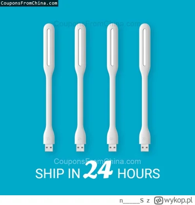 n____S - ❗ Xiaomi ZMI USB Portable LED Light With Switch 5 levels
〽️ Cena: $2.95 (dot...