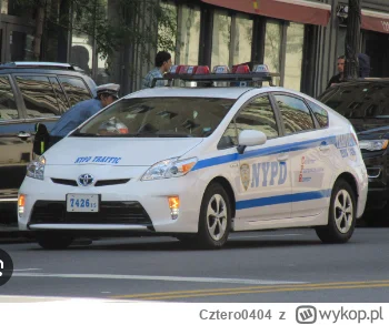 Cztero0404 - @Tulky: Normalnie NYPD ma Priusy, Camry, Rav 4, w sumie też się kiedyś z...