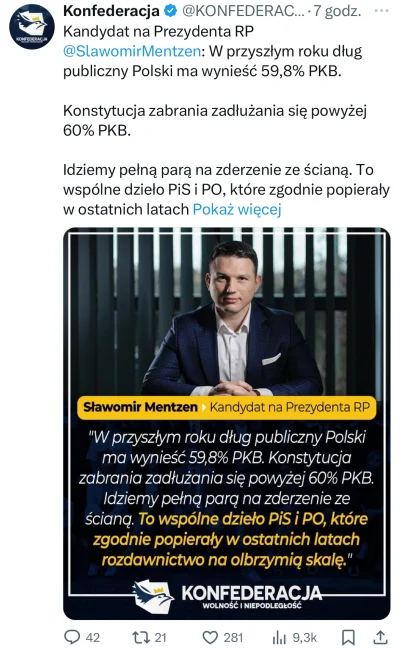 Gours - Pamiętam, jak Sławek z rok temu na jakiejś debacie, chyba nawet tej z Petru, ...