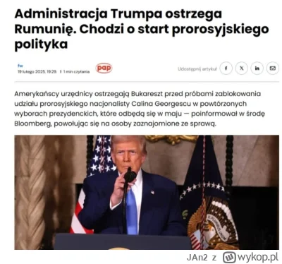 JAn2 - Czy to nie jest wprost ingerowanie w wybory? 

#neuropa #4konserwy #usa #polit...