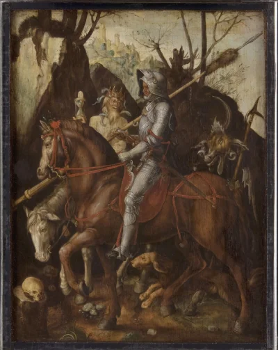 wfyokyga - Albrecht Dürer, Rycerz, śmierć i diabeł
#sztukadoyebana