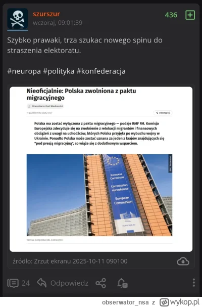 obserwator_nsa - Skórka już robiła góra dół, a tu najprawdopodobniej wszystko na nic....