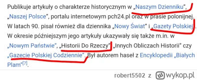 robert5502 - Leszek Żebrowski "wybitny" historyk ( ͡º ͜ʖ͡º) publikuje głównie w kato ...