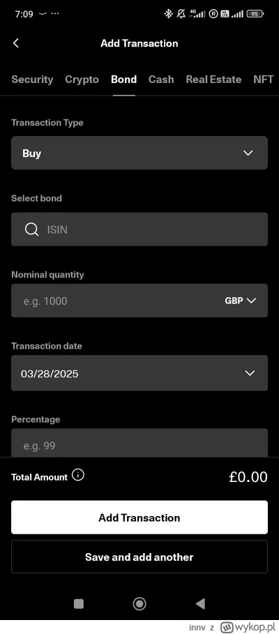 innv - @nieustawne_lustro możesz dodawać manualnie. Ewentualnie jeżeli masz obligi z ...