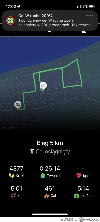 asdf1235 - personal best na 5km (ʘ‿ʘ) a w grudniu trzymanie 5;40/km wydawało się niew...