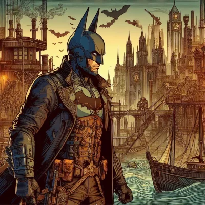 Blaszczykowski_Robert - Steampunk Batman
#aiart