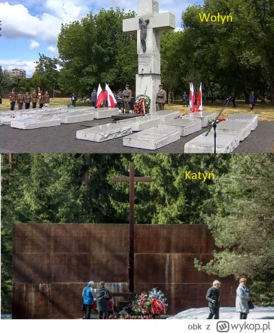 obk - >A czy są pomniki ofiarom na Wołyniu?

@Saszka_PL: Jednak onuce to idioci