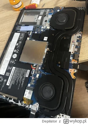 D.....r - Wlutowalem nowe gniazdo zasilania i laptop nie reaguje. Dysk jest ciepły al...