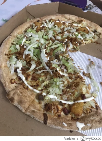 Vadzior - W #pizzahut jest #pizza drwala xD
Ogólnie słabe 2/10 ale serio oddaje klima...