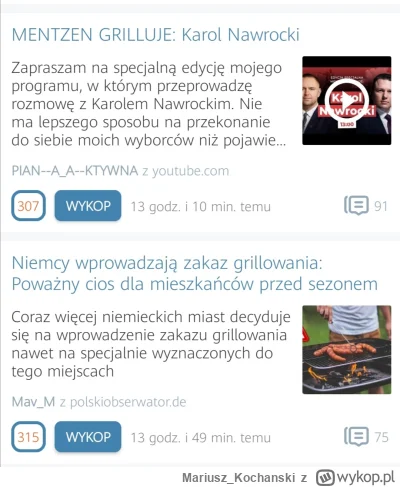 Mariusz_Kochanski - Mentzen grilluje, a w Niemczech zakazują grillowania.

#wybory #p...