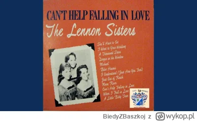 BiedyZBaszkoj - 12 / 600 -  The Lennon Sisters - Just Out of Reach

rok 1962. Utwór z...