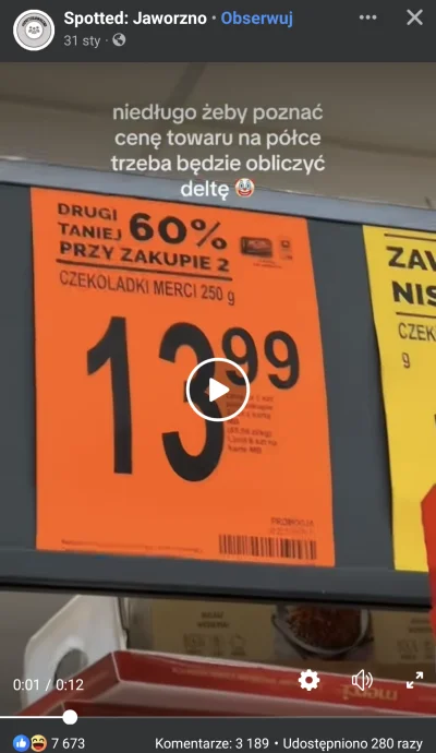 Owoc12 - Polacy bronią nieczytelnych cen w Biedronce pod filmem który je wyśmiewa. ( ...