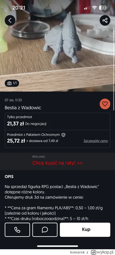 komarek - Chce kupić babci na urodziny, co myślicie. Cena przystępna… #2137 #janpawel...