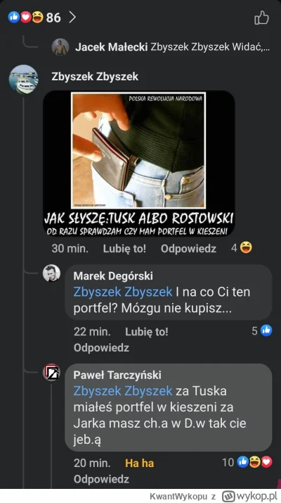 KwantWykopu - Ogólnie w dupie mam politykę i przepychanki dla maluczkich, o tym która...