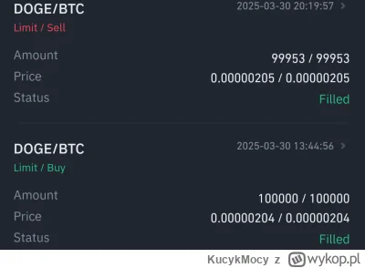 KucykMocy - #kryptowaluty #bitcoin
Jak zarobic 196 zlotych i 50groszy w dwóch prostyc...