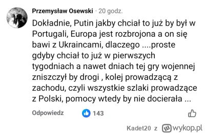 Kadet20 - Mordo mówię Ci, gdyby tylko chciał! Mordooo...! ( ͡~ ͜ʖ ͡°)

#polskieonuce ...