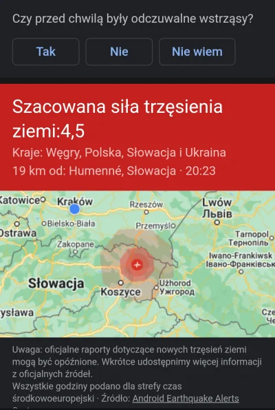 Nighthuntero - Trzęsienie ziemi było czy mi się coś #!$%@?ło?
#krakow #polska #rzeszo...