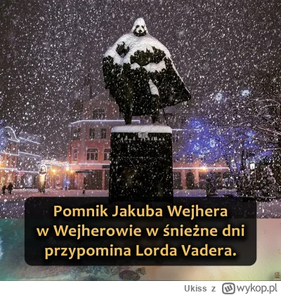 Ukiss - W styczniu 2016 roku Artur Hutnik, fotograf z urzędu miasta w Wejherowie, zro...